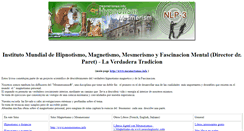 Desktop Screenshot of hipnotismo.net